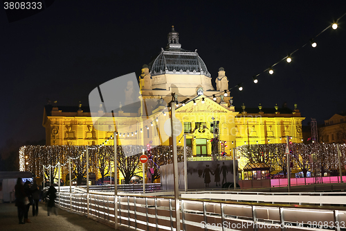 Image of Art Pavilion in Zagreb