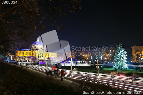 Image of City skating rink at Advent