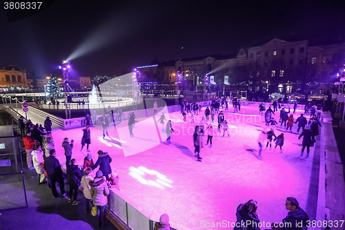 Image of Skating rink in Zagreb