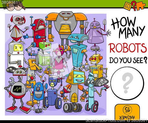 Image of how many robots