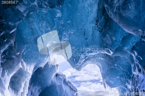 Image of Amazing glacial cave