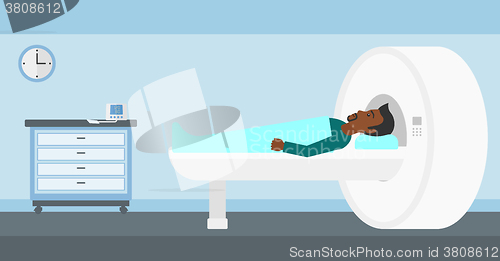 Image of Magnetic resonance imaging.