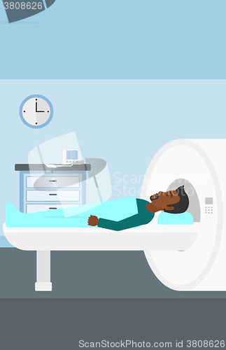 Image of Magnetic resonance imaging.