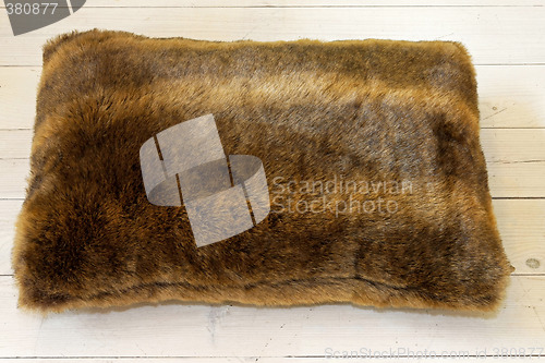 Image of Fur pillow