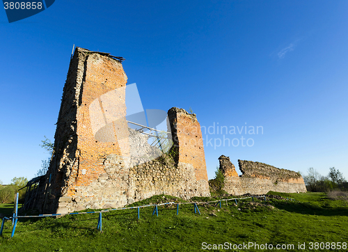 Image of ruins.  Krevo, Belarus.