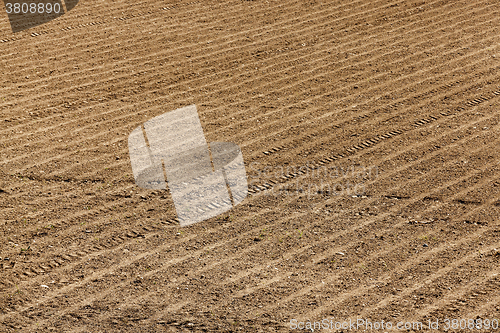 Image of plowed agricultural field 
