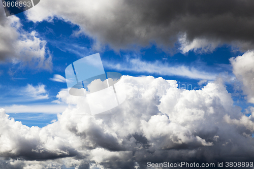 Image of cumulus cloud ,  autumn