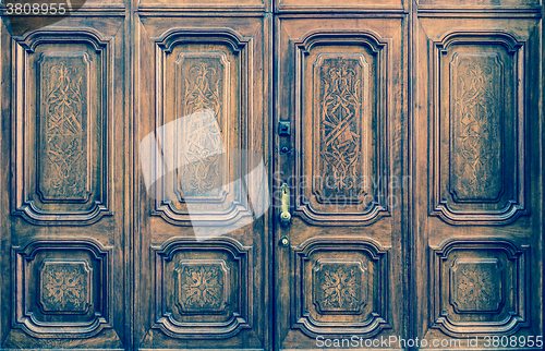 Image of Freemasonry door entrance