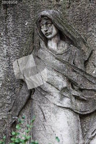 Image of Old Cemetery statue