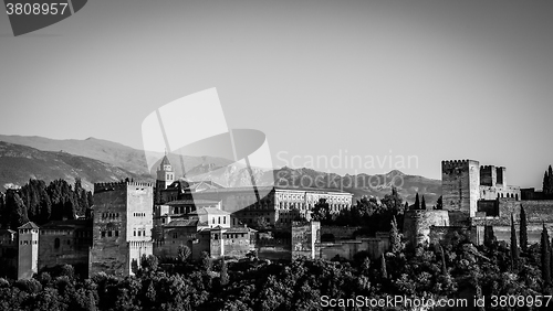 Image of Alhambra in Granada - Spain