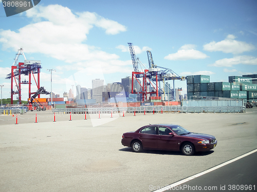 Image of Car parked at Red Hook Container 