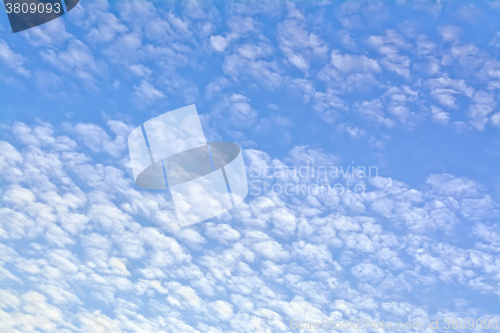 Image of Sky with small clouds