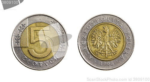 Image of Five Polish zloty 