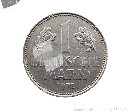 Image of one German mark  