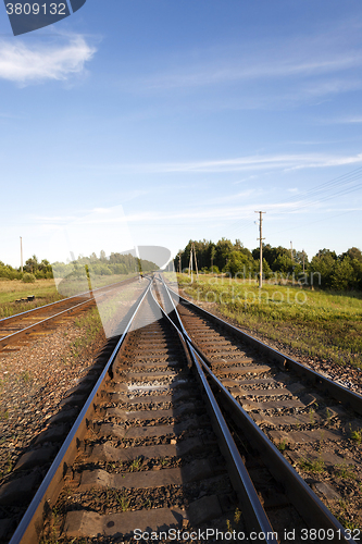 Image of   sleepers small railway