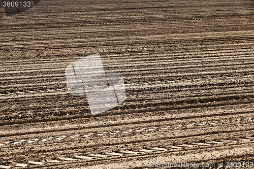 Image of plowed agricultural land 