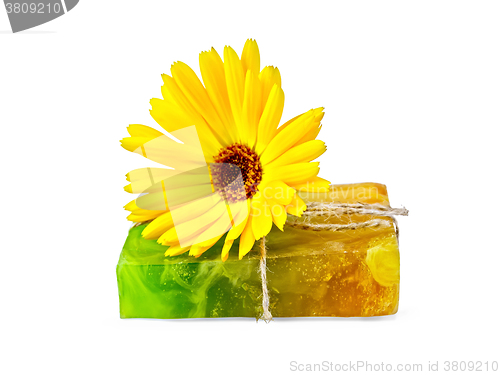 Image of Soap homemade with calendula