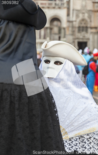 Image of Disguised Couple - Venice Carnival 2014