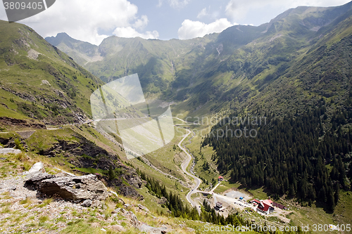 Image of mountain road