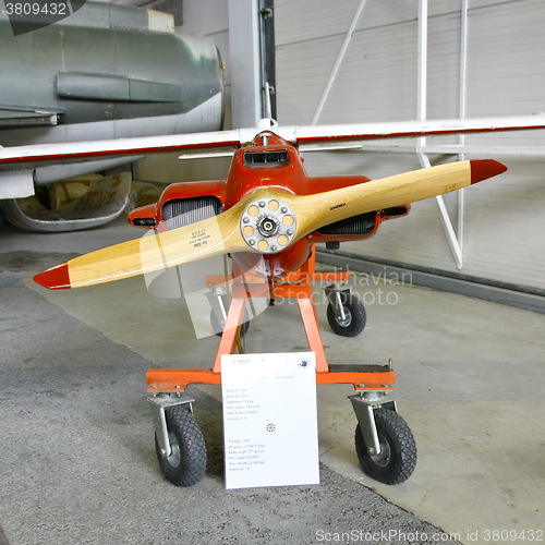 Image of Interior view of The Aviation Museum in Vantaa.