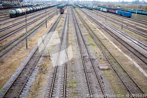 Image of railway marshalling yard