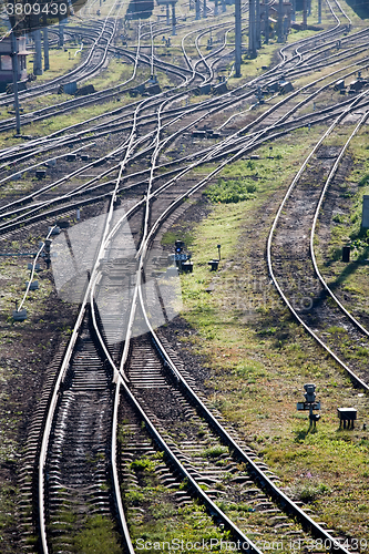 Image of railway marshalling yard