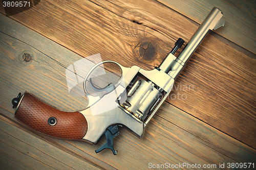 Image of Vintage revolver nagant 