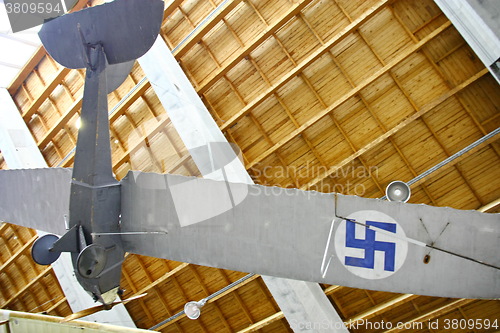 Image of Interior view of The Aviation Museum in Vantaa.