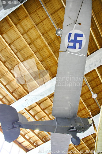 Image of Interior view of The Aviation Museum in Vantaa.