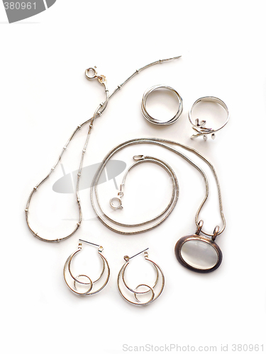 Image of Silver jewelry