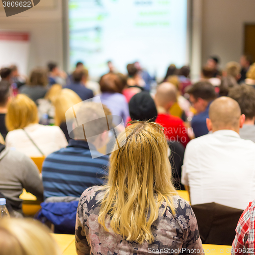 Image of Workshop at university lecture hall.