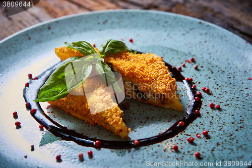 Image of Krokiety - Polish style croquettes filled with beef 