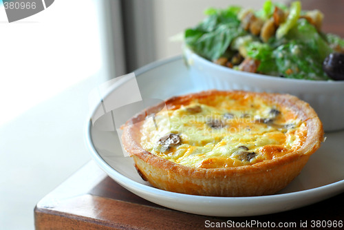 Image of Quiche and salad