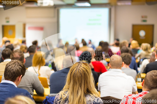 Image of Workshop at university lecture hall.