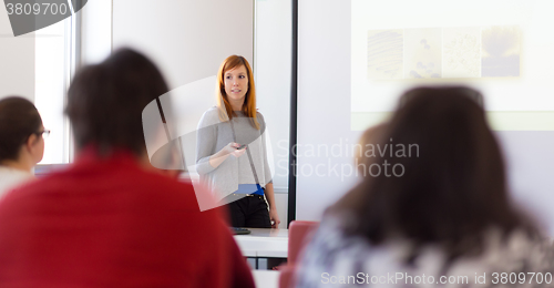 Image of Lecture at university.