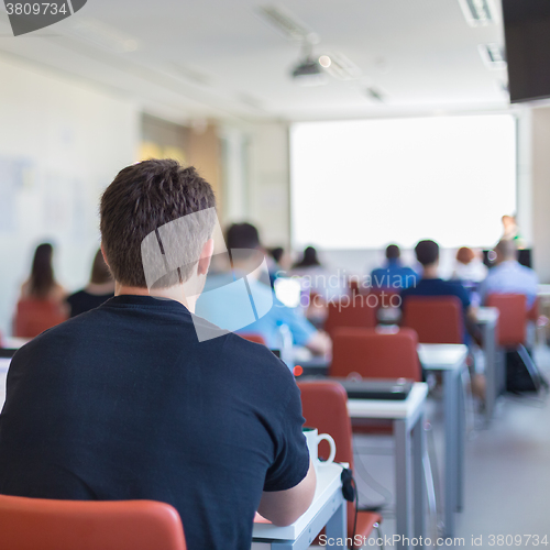 Image of Lecture at university.