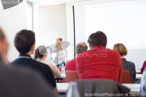 Image of Lecture at university.