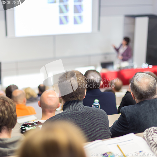 Image of Faculty lecture and workshop.