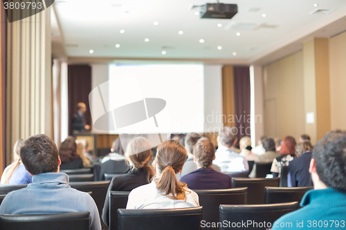 Image of Audience in the lecture hall.