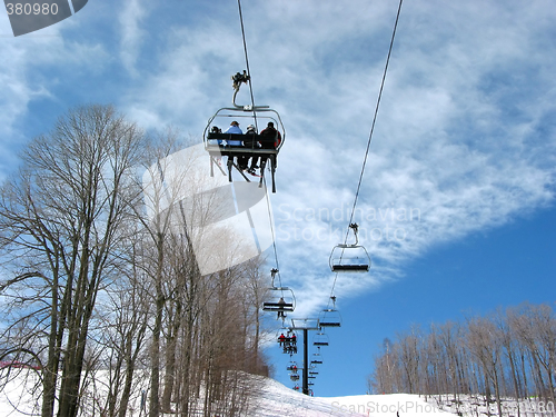 Image of Ski chairlift