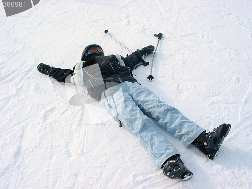 Image of Child ski winter