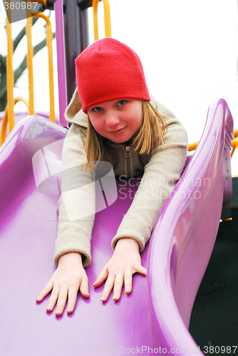 Image of Girl on playground