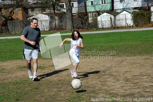 Image of Father daughter family