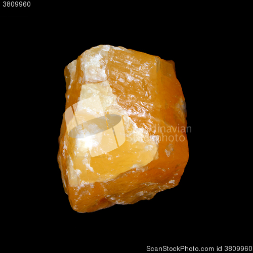 Image of Raw Yellow calcite