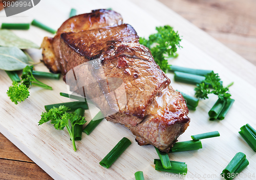 Image of grilled beef steak