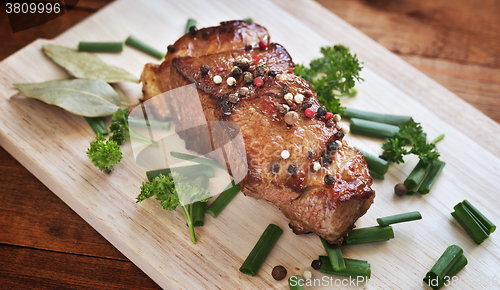 Image of grilled beef steak