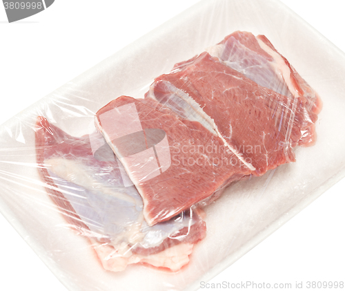 Image of raw beaf meat