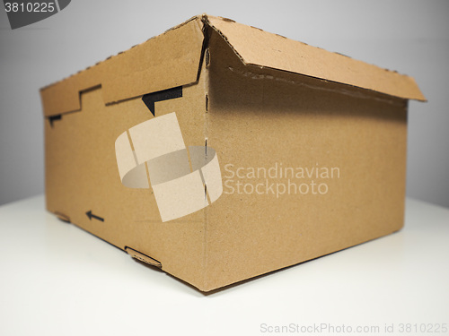 Image of Brown packet parcel