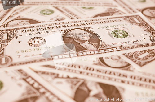 Image of  Dollar notes 1 Dollar vintage