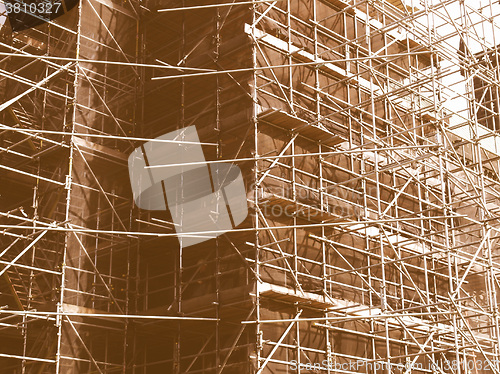 Image of  Scaffolding vintage